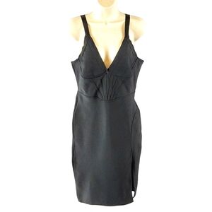 Blashe black bodycon dress
